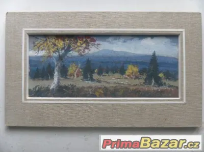 Podzimní krajina - signováno Karel Polata 88 .