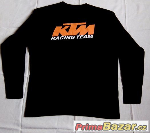 NOVÉ tričko s dlouhým rukávem - KTM RACING TEAM