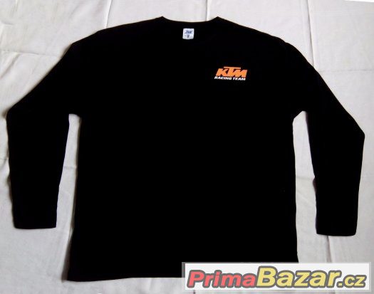 NOVÉ tričko s dlouhým rukávem - KTM RACING TEAM