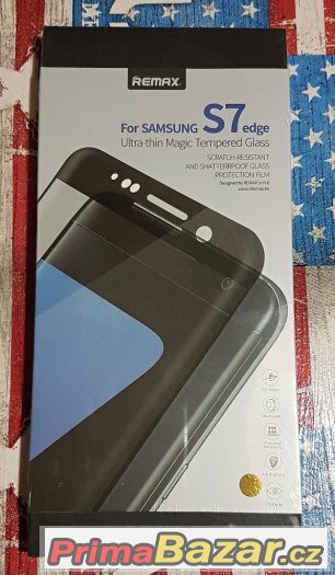 Samsung G935 Edge - Tvrzené sklo Gold