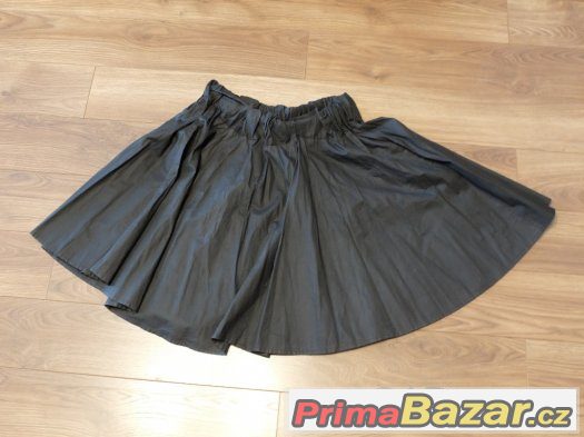 Krásná černá sukně, 100% Cotton, TOP STAV Krásná černá sukně, 100% Cotton, TOP STAV