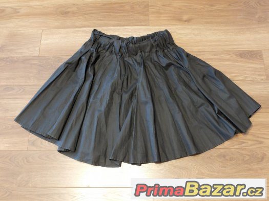 Krásná černá sukně, 100% Cotton, TOP STAV Krásná černá sukně, 100% Cotton, TOP STAV