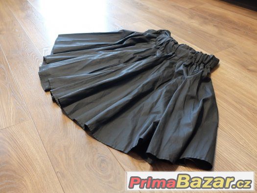 Krásná černá sukně, 100% Cotton, TOP STAV Krásná černá sukně, 100% Cotton, TOP STAV