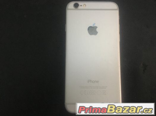 Apple iPhone 6 128GB silver, 3 měsíce záruka