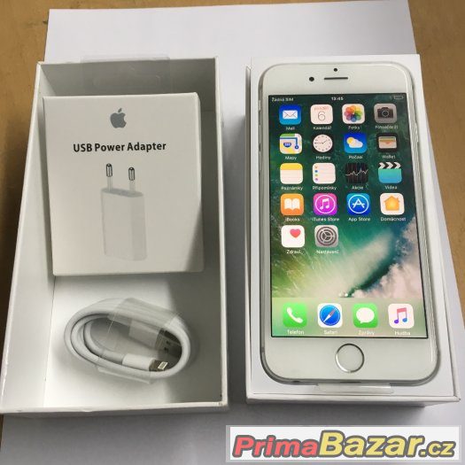 Apple iPhone 6 16GB bílý, nový, rok záruka