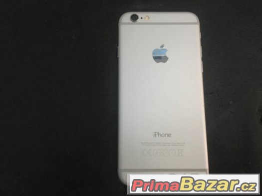 Apple iPhone 6 16GB silver, 3 měsíce záruka, TOP STAV