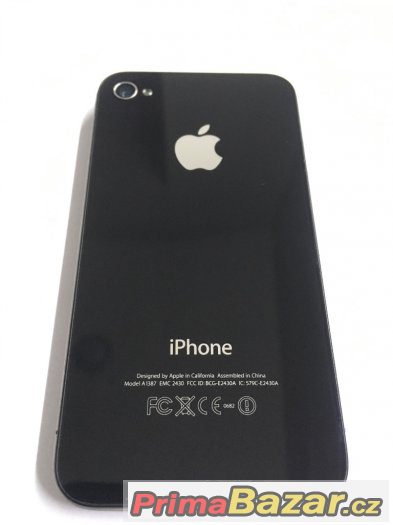 Apple iPhone 4S 16GB černý, 3 měsíce záruka, pěkný stav