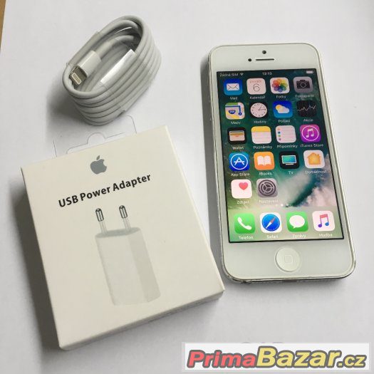 Apple iPhone 5 16GB bílý , 3 měsíce záruka, pěkný stav Apple iPhone 5 16GB bílý , 3 měsíce záruka, pěkný stav