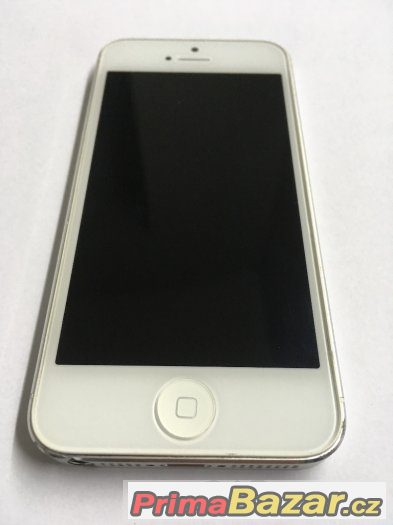 Apple iPhone 5 16GB bílý , 3 měsíce záruka, pěkný stav