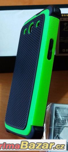 Protinárazové, zelené pouzdro Samsung Galaxy S3