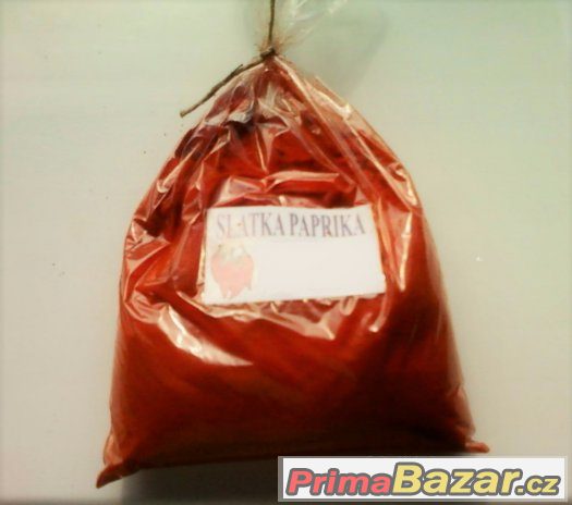 DOLNOZEMSKÁ PAPRIKA mletá červená paprika výjimečné kvality