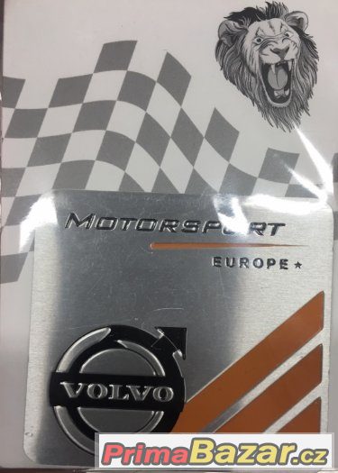 Prodám samolepící nápis a emblém VOLVO, Motorsport