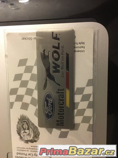 Hliníková samolepka FORD RACING ST - nálepka Hliníková samolepka FORD RACING ST - nálepka