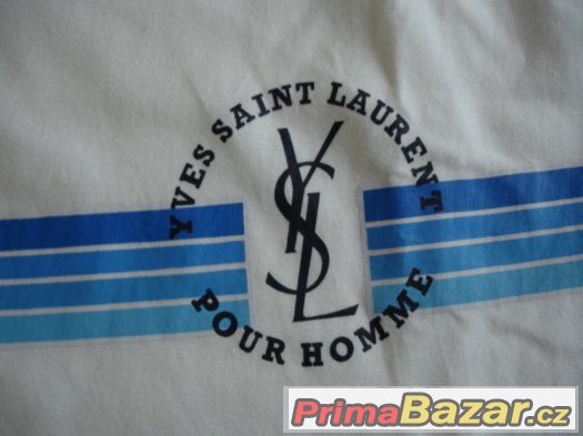 Nové sportovní pánské tričko značky Yves Saint Raurent L