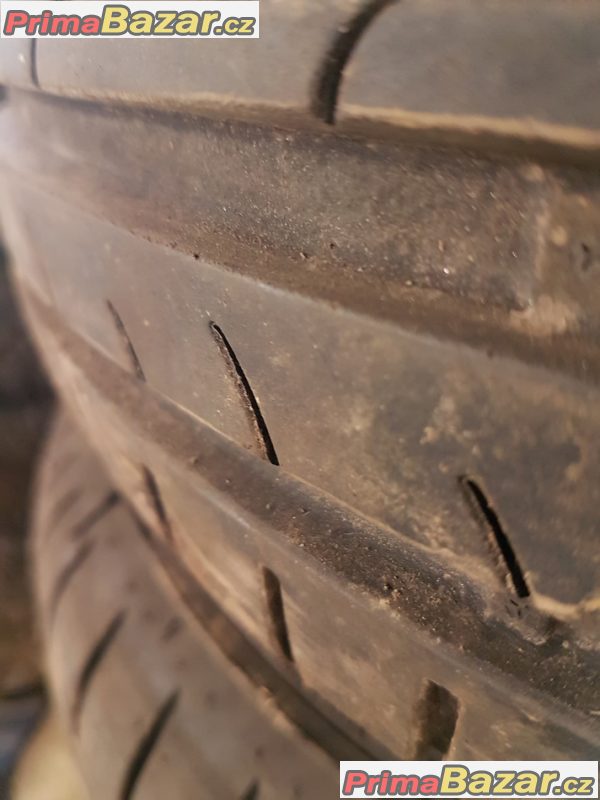 plechove disky s letni pneu Dunlop Bluresponse 5x112 6jx15 et4