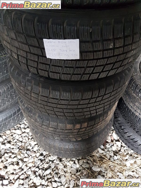 plechové disky s pneu Michelin pilot 5x108 7jx16 et39