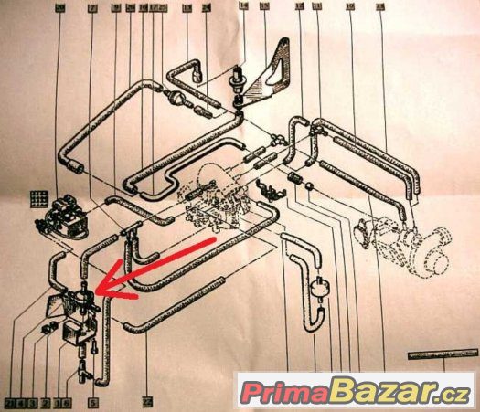 Regulátor tlaku paliva - R11 Turbo