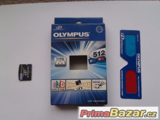 Prodám Olympus XD karta 512MB jednou použitá