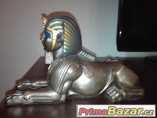 Prodám egyptskou sošku, vyska sochy 14,5 cm