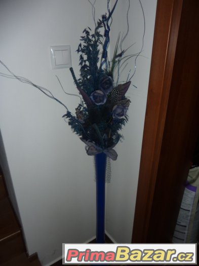 Prodám modrou vázu, výška 80cm