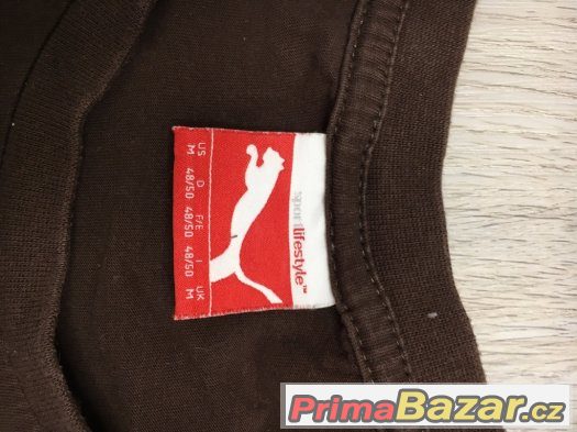 Značková trika PUMA, a polokošile NIKE