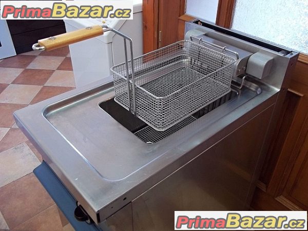 GASTRO PROFI fritéza elektrická DEXION (nepoužitá)