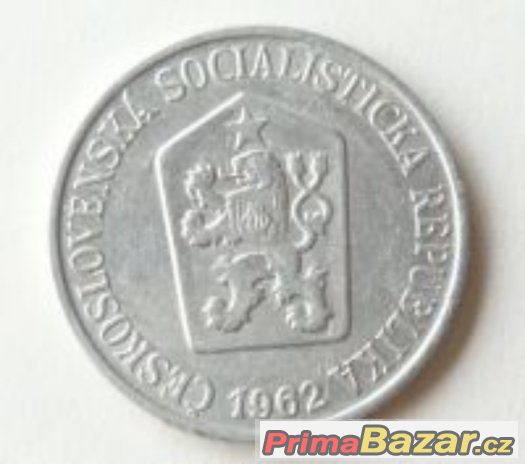mince 25 Haléřů – 1962  - vzácný kus