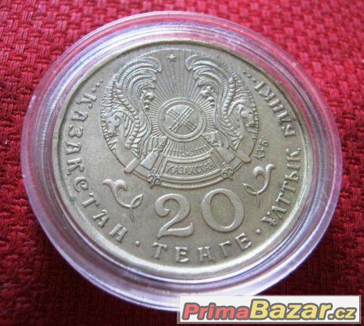 pamětní mince 2O tenge; 5O let založení OSN
