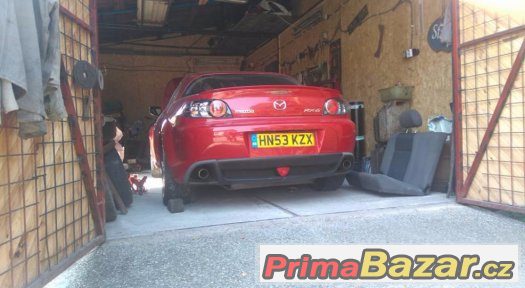 RX8 Renesis 231hp na díly