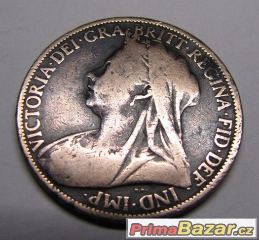 Mince – britská pence – 1900
