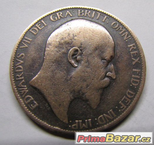 Mince – britská pence – 1904