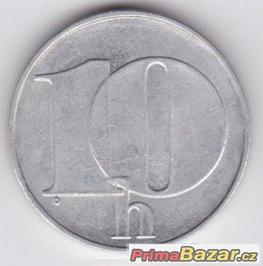 10 Haléřů ČSFR – 1991