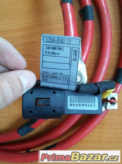 BMW e46 - OEM hlavní elek. kabel od baterie vč. pyropatrony