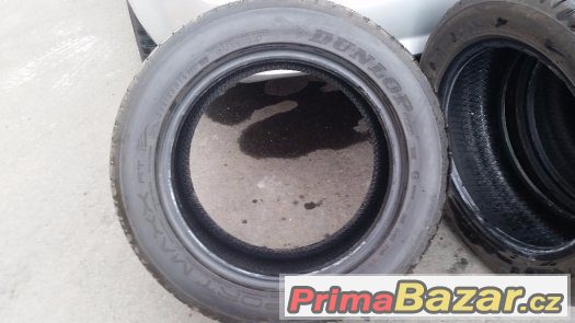 sada pneu DUNLOP 215/55/R16 se vzorkem cca 5,5mm