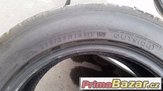 sada pneu DUNLOP 215/55/R16 se vzorkem cca 5,5mm