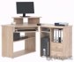 Rohový PC Stůl dub Sonoma