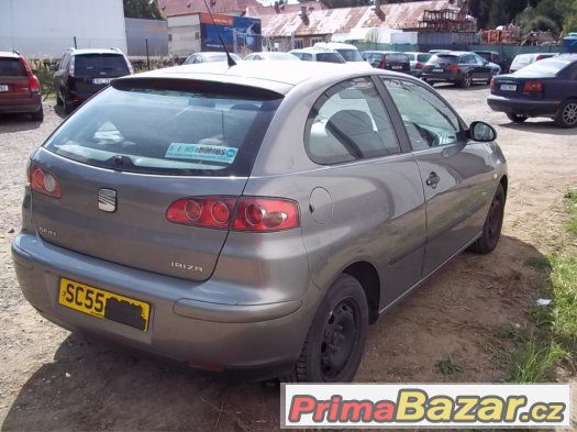 Seat Ibiza 1.2 12V rok 2005 dovoz GB Seat Ibiza 1.2 12V rok 2005 dovoz GB