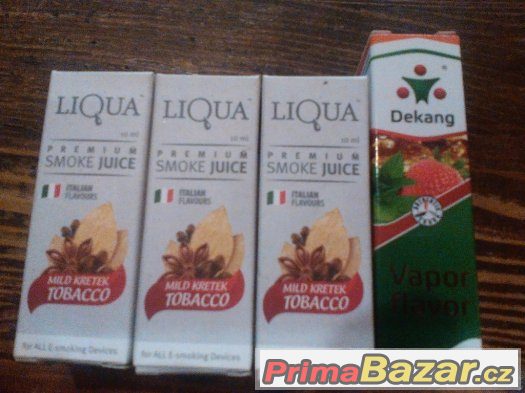 Liquidy,náplně do e-cigarety