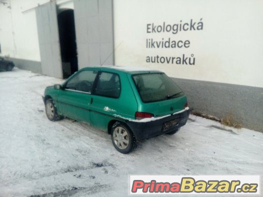 Peugeot 106 1.0 typ motoru CDY rok 1995