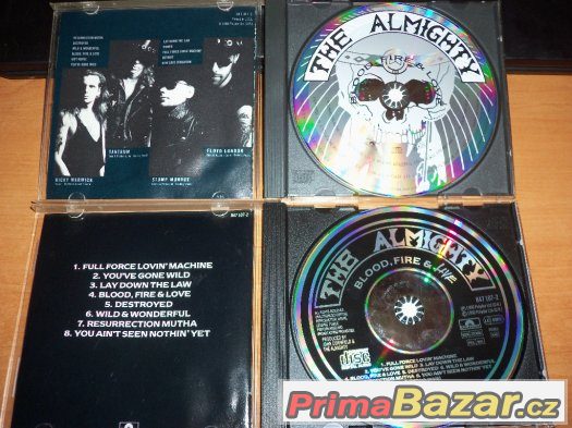Prodám CD - The Almighty 2x CD Prodám CD - The Almighty 2x CD