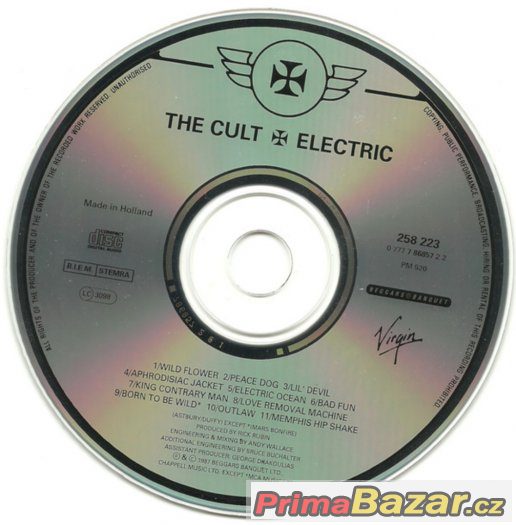 Prodám CD - The Cult – Electric Prodám CD - The Cult – Electric