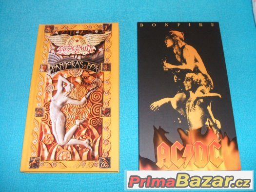 CD BOX -AC/DC + BOX - AEROSMITH