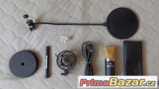 Prodám Studiový mikrofon Auna MIC-900BG / Jako nový