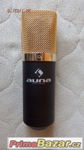 Prodám Studiový mikrofon Auna MIC-900BG / Jako nový