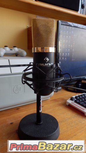 Prodám Studiový mikrofon Auna MIC-900BG / Jako nový