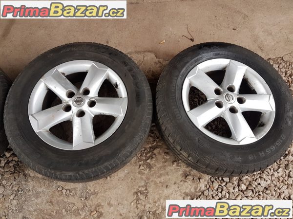 sada Nissan N3160140 5x114.3 6.5jx16 et40 pneu Dunlop 215/65 r16