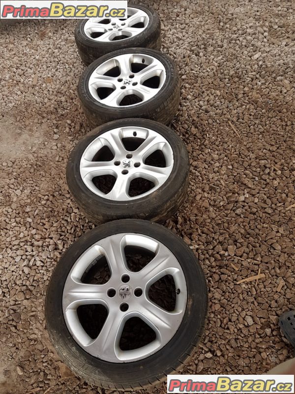 sada alu kola Peugeot 9685121480 4x108 7.5jx18 et29