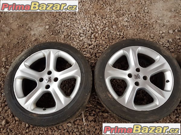 sada alu kola Peugeot 9685121480 4x108 7.5jx18 et29