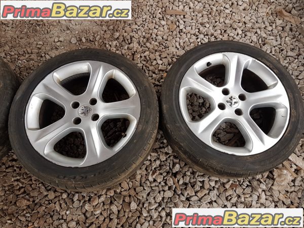 sada alu kola Peugeot 9685121480 4x108 7.5jx18 et29