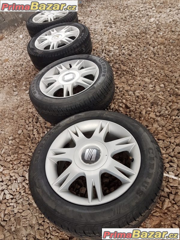 sada alu kola Seat Škoda 6L0601025a 5x100